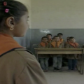 Roll call for the leader: A Syrian school scene from a movie by Omar Amiralay