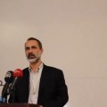 Ex-Chairman of the National Coalition giving a speech at the elections of the Aleppo local councils - YouTube