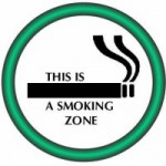 with $ against Not everybody likes the idea of a smoking ban.