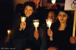 At the Egyptian Embassy in Damascus