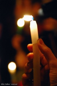 A candle for solidarity