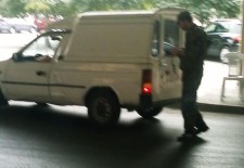 A security checkpoint in Al-Midan quarter in Damascus (Facebook - A Young Midani's Lens)