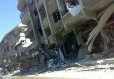 The aftermath of the regime's military operation in Qudsayya in October - Facebook