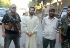 FSA fighters in Aleppo declare freeing men kidnapped by local gangs - YouTube