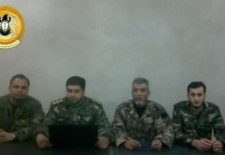 A group of Free Syrian Army declare the formation of a military council in Daraa in February 2012 - YouTube