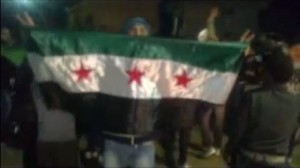 An evening demonstration in Salamiyyah earlier this month - YouTube