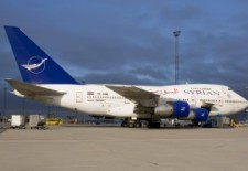A Syrian Airlines plane. Credit: airplane-pictures.net