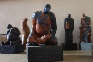 Sculptures by Fatima Ibrahim. Photography by Lava Selo.