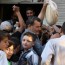 Syrians line up for bread. Credit: Orient News