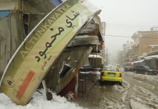 Photoblog: Snowstorm Sweeps Qamishli