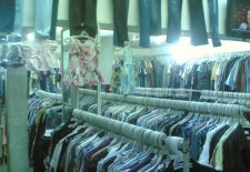 A second-hand clothes shop. Photo credit: Facebook