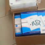 مساعدات قدمت إلى أحد المشافي الميدانية في دير الزور - يوتيوب/ Kafaat Syria