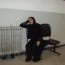 Muntaha al-Hisso takes a break while at work in the hospital. (Photo: Abu Daniel, an activist at Deir al-Zor media bureau)