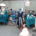 The operating roon of the Farmix field hospital. Photographer: Yaman Assi