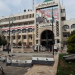 مقر قيادة شرطة محافظة إدلب بعد سيطرة المعارضة عليه تصوير عبادة الأنصاري