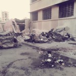 وأصبح مشهد الدمار والخراب من الحياة اليومية في حمص تصوير سيما الخالدي