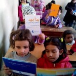 7- كتيبات مصورة تشرح للأطفال عن حملة التلقيح وأهميتها