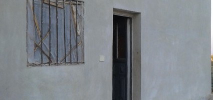 إعادة إعمار الأبنية بشكل بسيط من أجل عودة النازحين تصوير دارين حسن