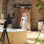 حلب القديمة بروفا تصوير مسلسل أم عبدو الحلبية 2