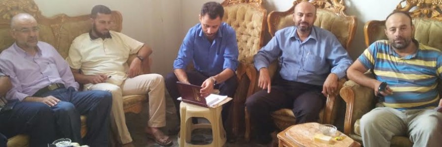 دار التحكيم في محافظة إدلب تصوير سونيا العلي