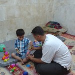 في مركز فصيح يساعدون الأطفال على التواصل تصوير رزان السيد