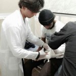 دراسة التمريض فيها جانب عملي في المشافي تصوير مها الأحمد