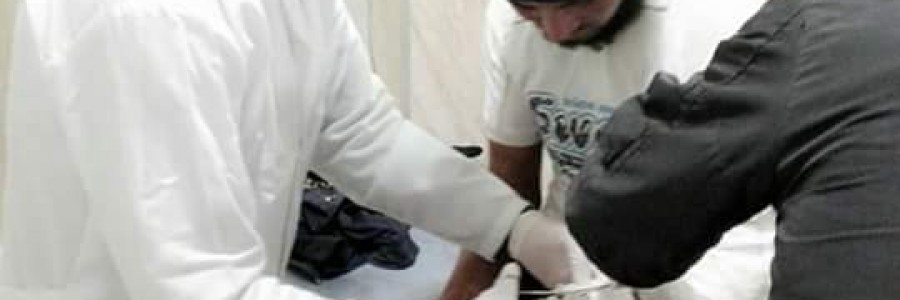 دراسة التمريض فيها جانب عملي في المشافي تصوير مها الأحمد